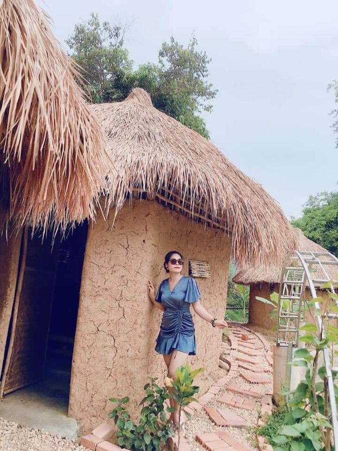 Homestay Nang Nghieng 崑嵩市 外观 照片