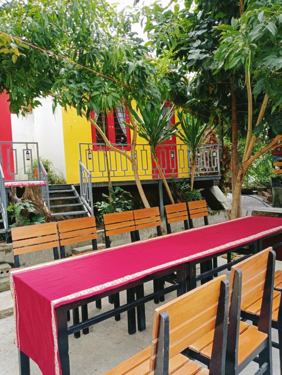 Homestay Nang Nghieng 崑嵩市 外观 照片